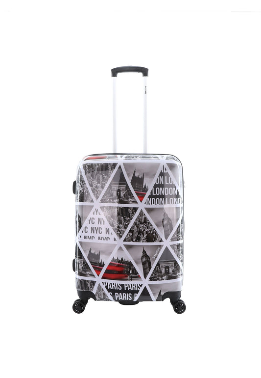 Saxoline Cities Hartschalenkoffer / Trolley / Reisekoffer (Medium)