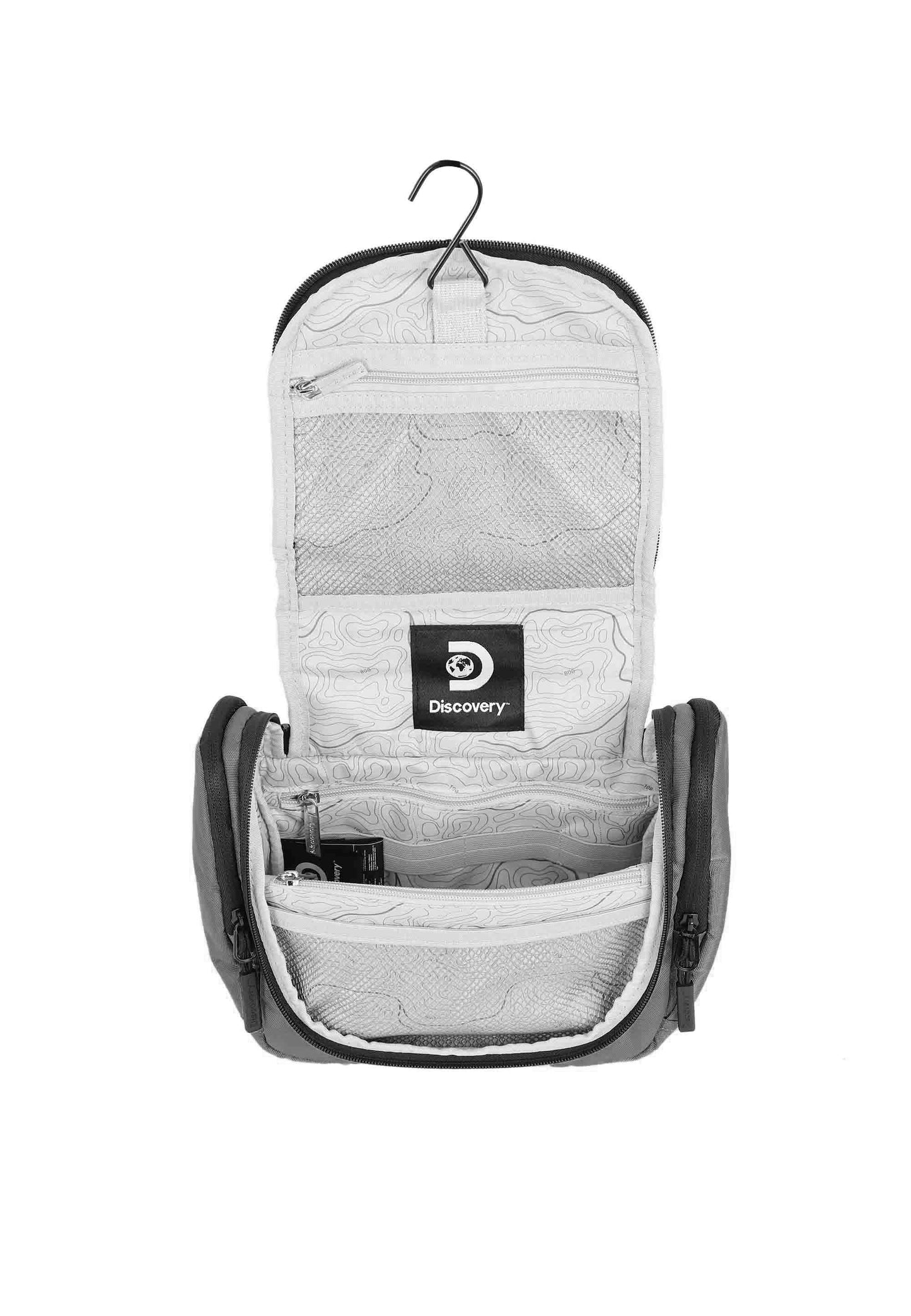 Discovery Metropolis Toilettentasche / Kosmetiktasche Grau
