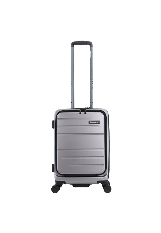 Discovery - Patrol | Handgepäck für Laptop / Koffer / Trolley – 55 cm S – Silber