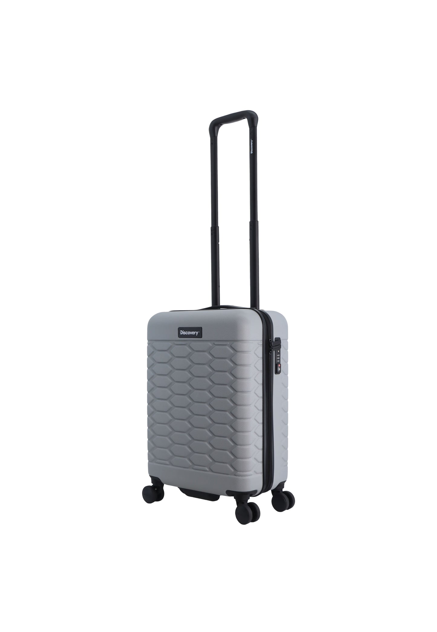 Discovery - Reptile | Handgepäck / Hartschalenkoffer / Trolley / Reisekoffer / Koffer - 54,5 cm S - Silber