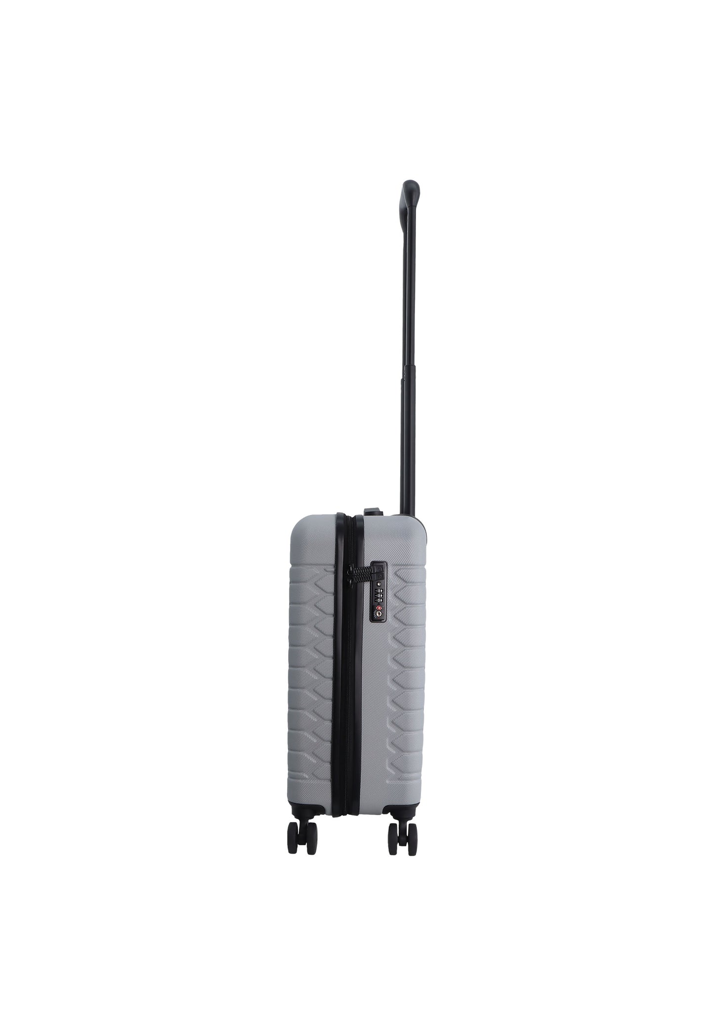 Discovery - Reptile | Handgepäck / Hartschalenkoffer / Trolley / Reisekoffer / Koffer - 54,5 cm S - Silber