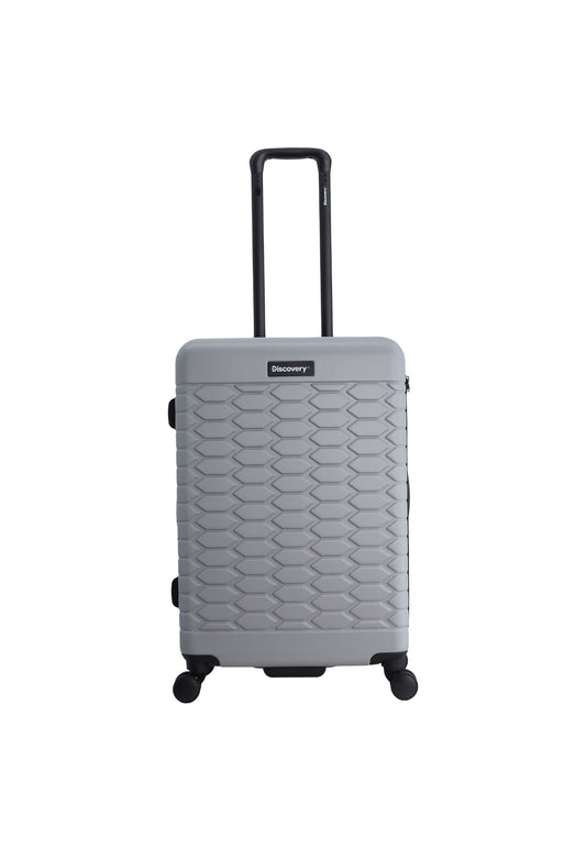 Discovery - Reptile | Hartschalenkoffer / Trolley / Reisekoffer / Koffer - 67 cm M - Silber