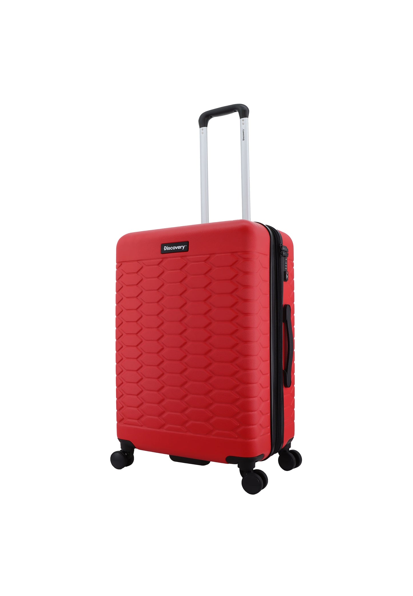 Discovery - Reptile | Hartschalenkoffer / Trolley / Reisekoffer / Koffer - 67 cm M - Rot