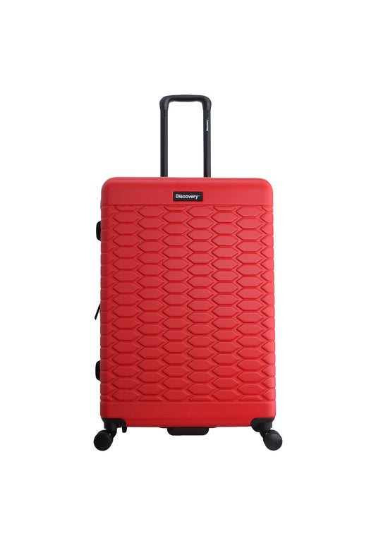 Discovery - Reptile | Hartschalenkoffer / Trolley / Reisekoffer / Koffer - 77 cm L - Rot