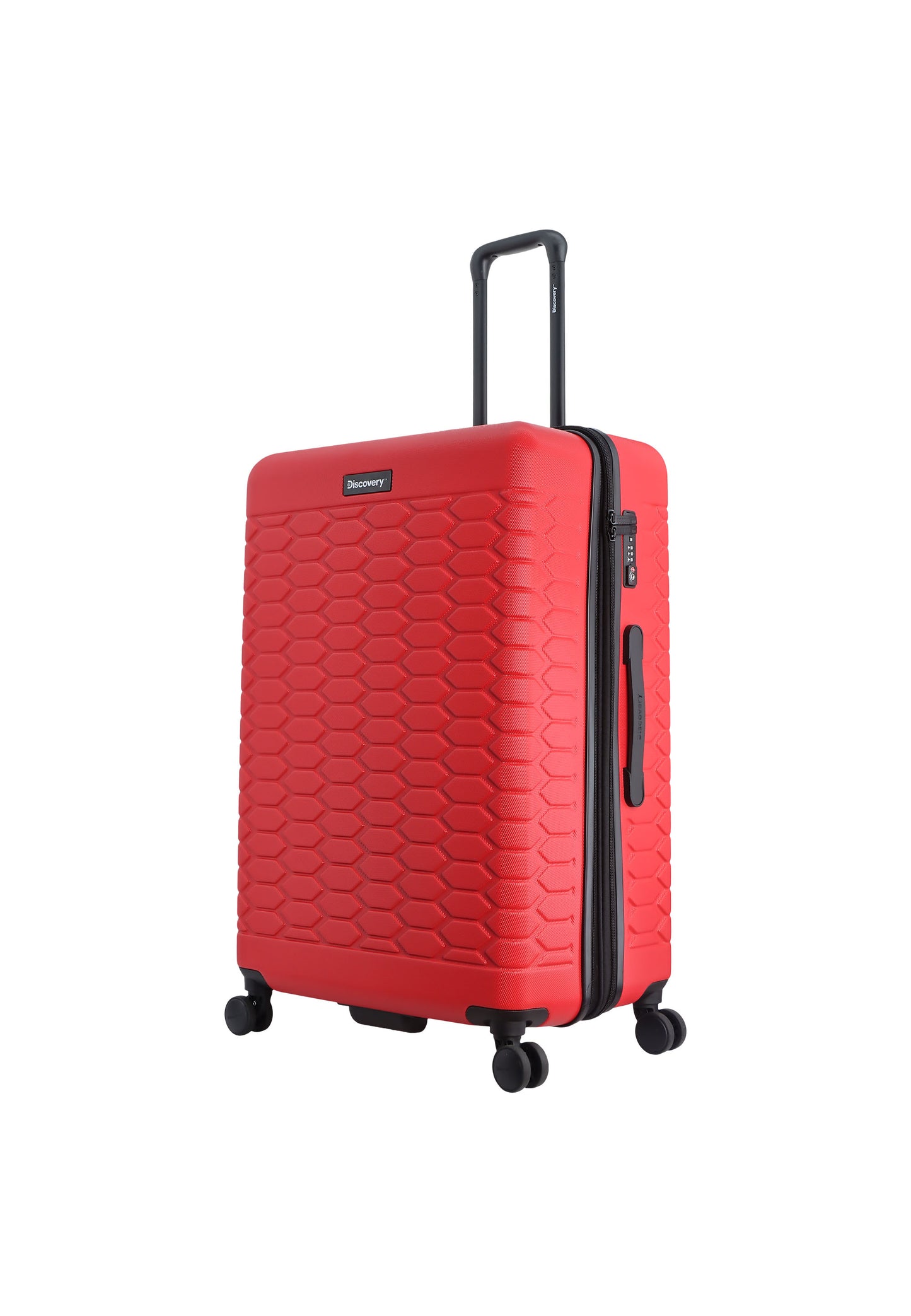 Discovery - Reptile | Hartschalenkoffer / Trolley / Reisekoffer / Koffer - 77 cm L - Rot