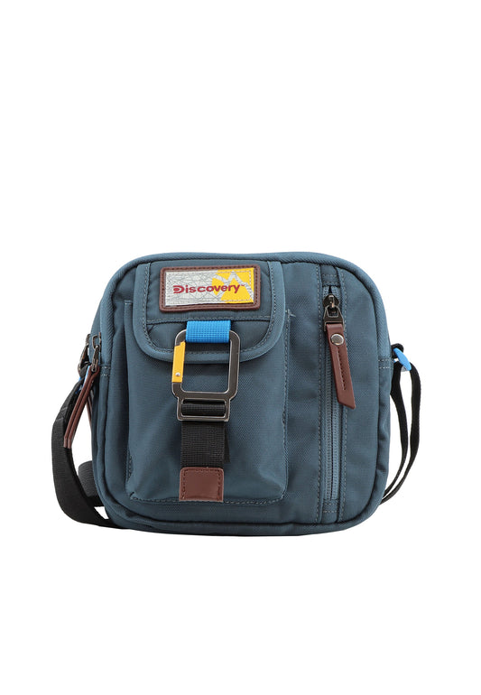 Discovery Icon Schultertasche / Umhängetasche D00713 Petrol Blau