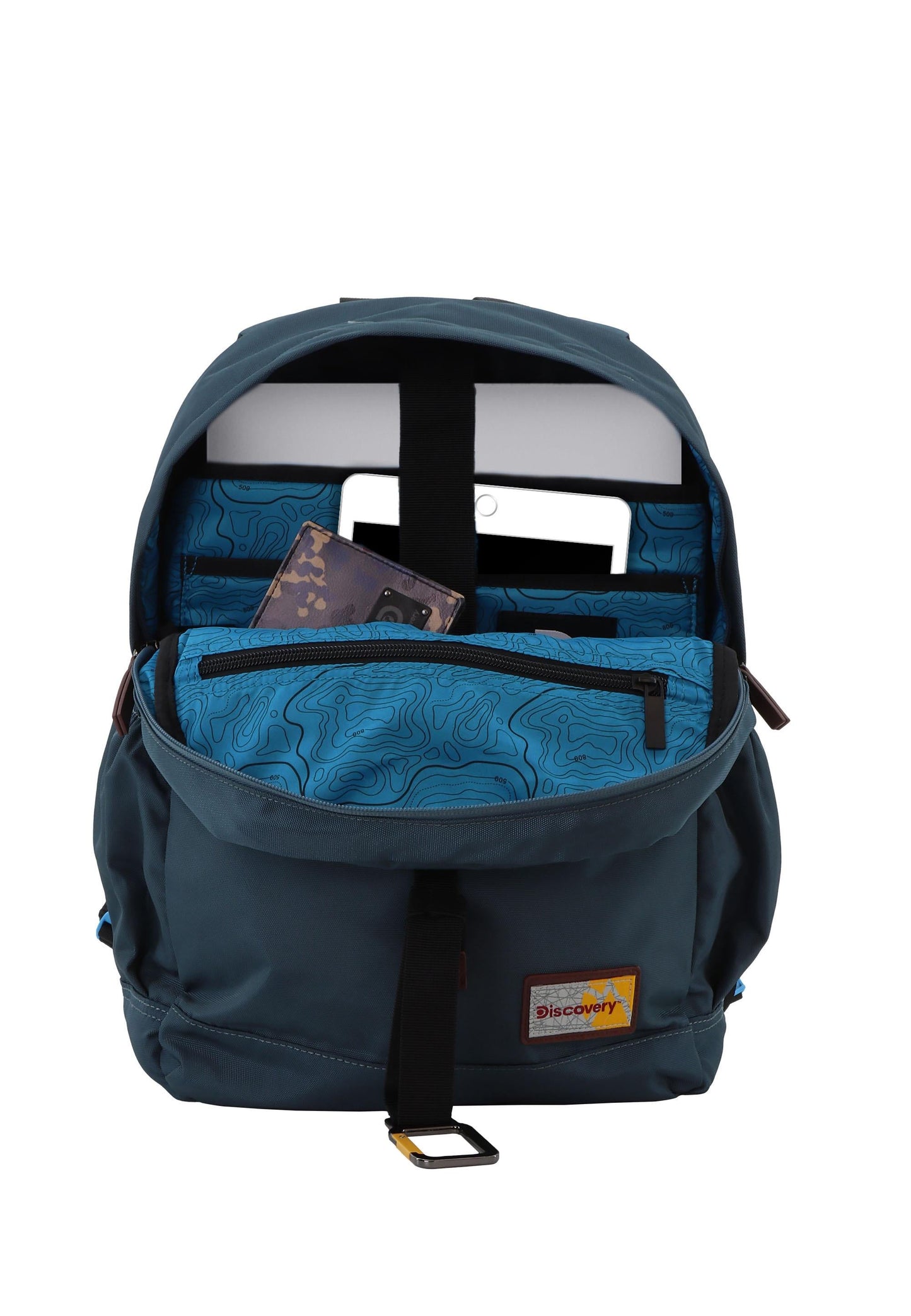 Discovery Icon Rucksack / Laptop-Rucksack 15 Inch D00721 Petrol Blau