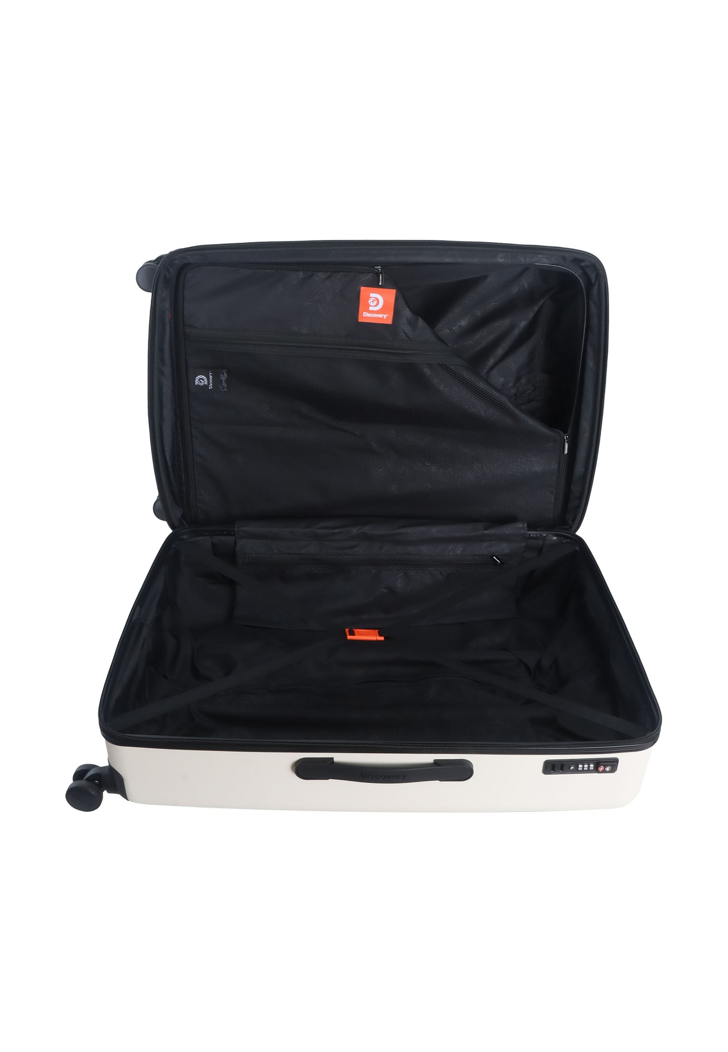 Discovery - Coast | Hartschalenkoffer / Trolley / Reisekoffer - L - 111+9 Liter - Weiß