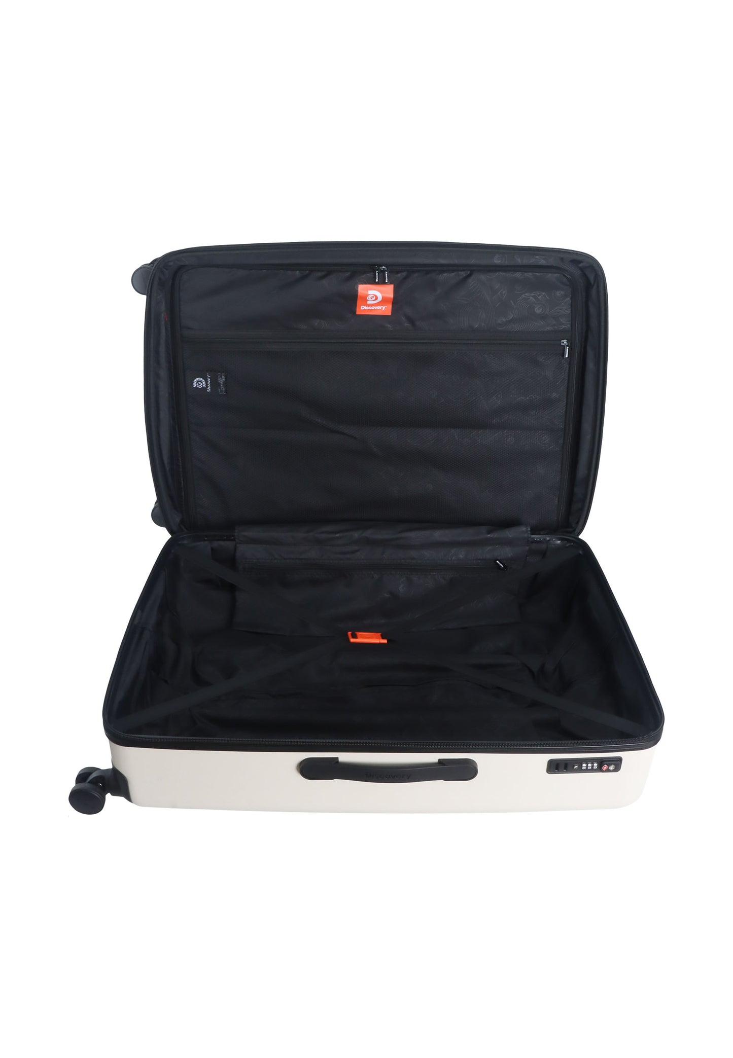 Discovery - Coast | Hartschalenkoffer / Trolley / Reisekoffer - L - 111+9 Liter - Weiß