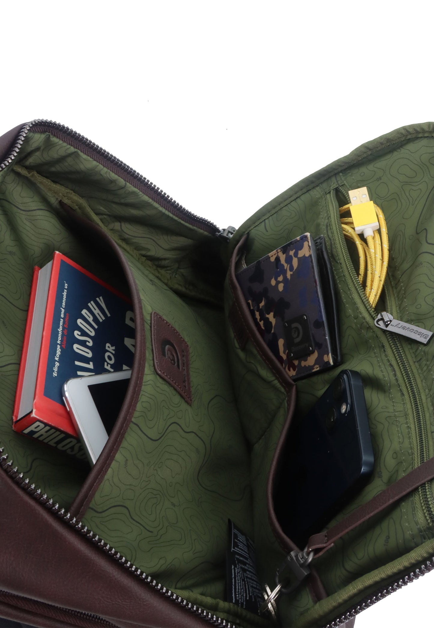 Discovery Heritage Rucksack / Laptop-Rucksack D03358 Braun