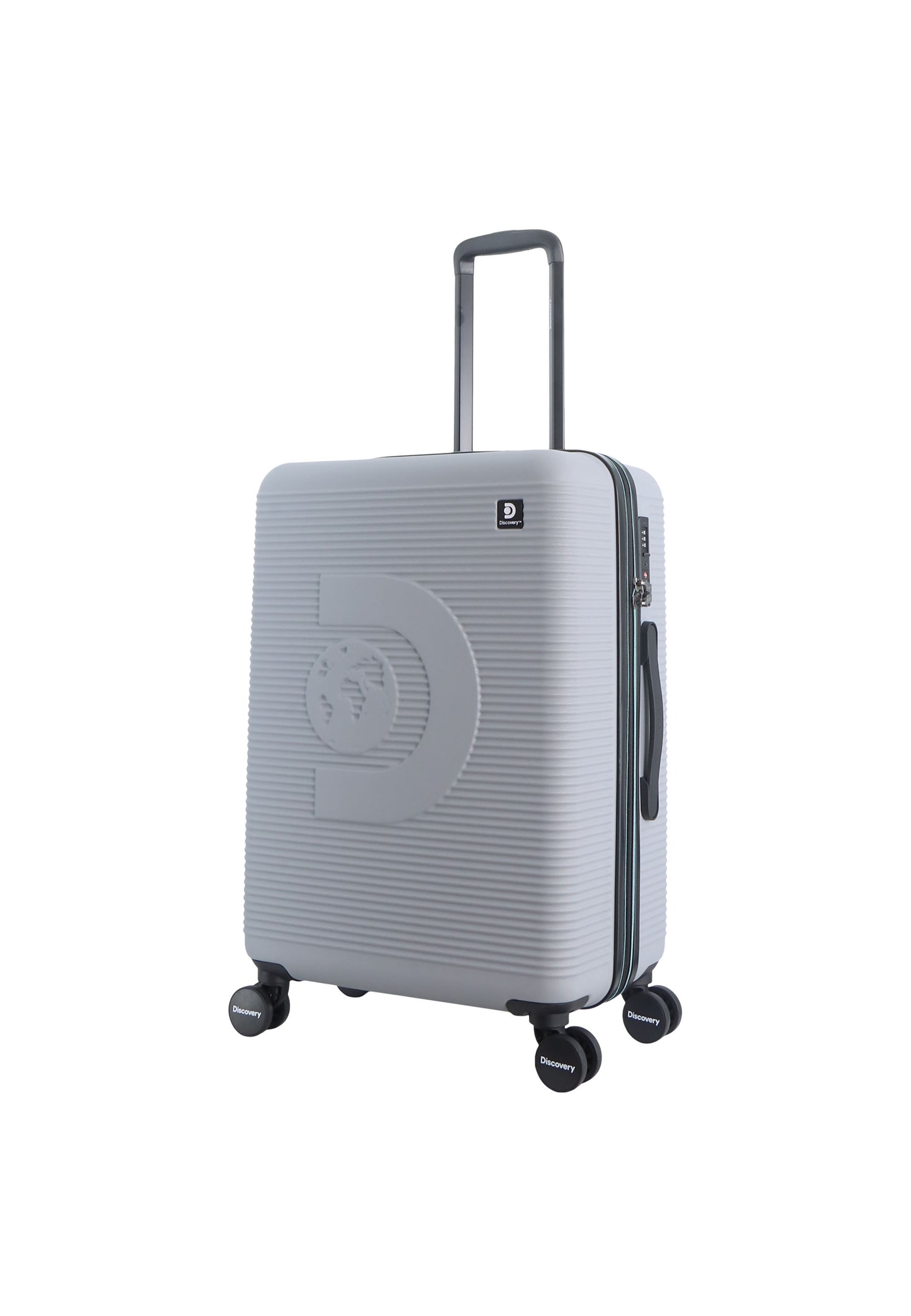 Discovery - Eclipse | Hartschalenkoffer / Trolley / Reisekoffer - M - 68+7 Liter - Grau