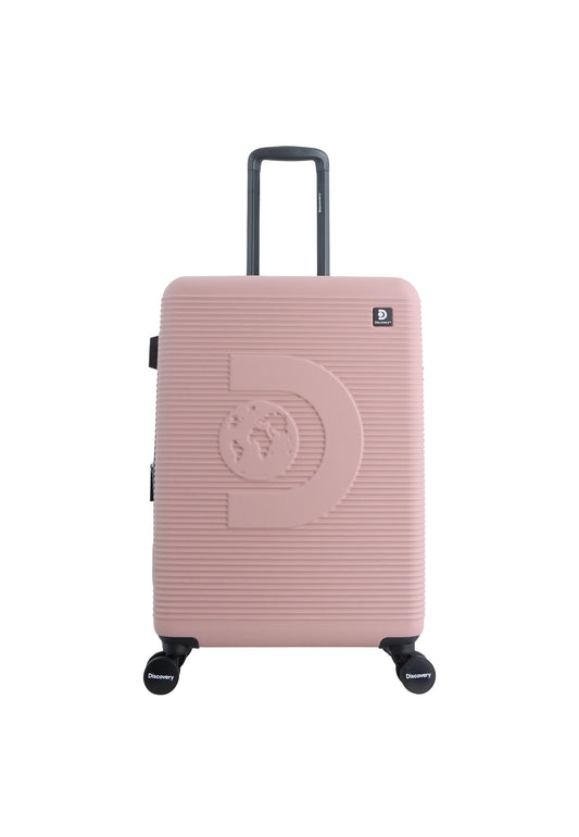 Discovery - Eclipse | Hartschalenkoffer / Trolley / Reisekoffer - M - 68+7 Liter - Rosa