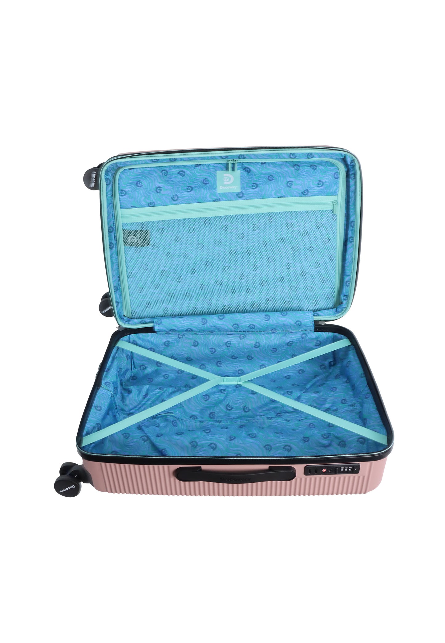 Discovery - Eclipse | Hartschalenkoffer / Trolley / Reisekoffer - M - 68+7 Liter - Rosa