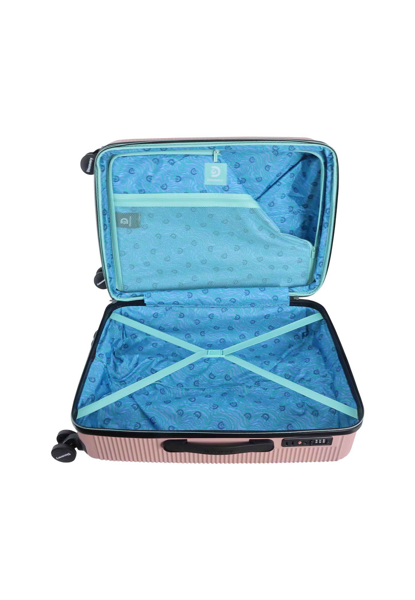 Discovery - Eclipse | Hartschalenkoffer / Trolley / Reisekoffer - M - 68+7 Liter - Rosa