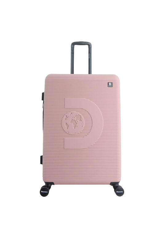Discovery - Eclipse | Hartschalenkoffer / Trolley / Reisekoffer - L - 111 + 9 Liter - Rosa