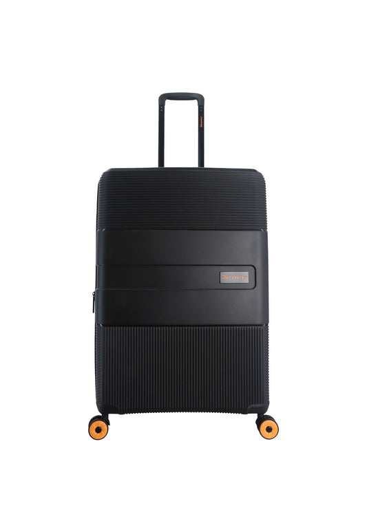 Discovery - Trails | Hartschalenkoffer / Trolley / Reisekoffer - L - 112 Liter - Schwarz