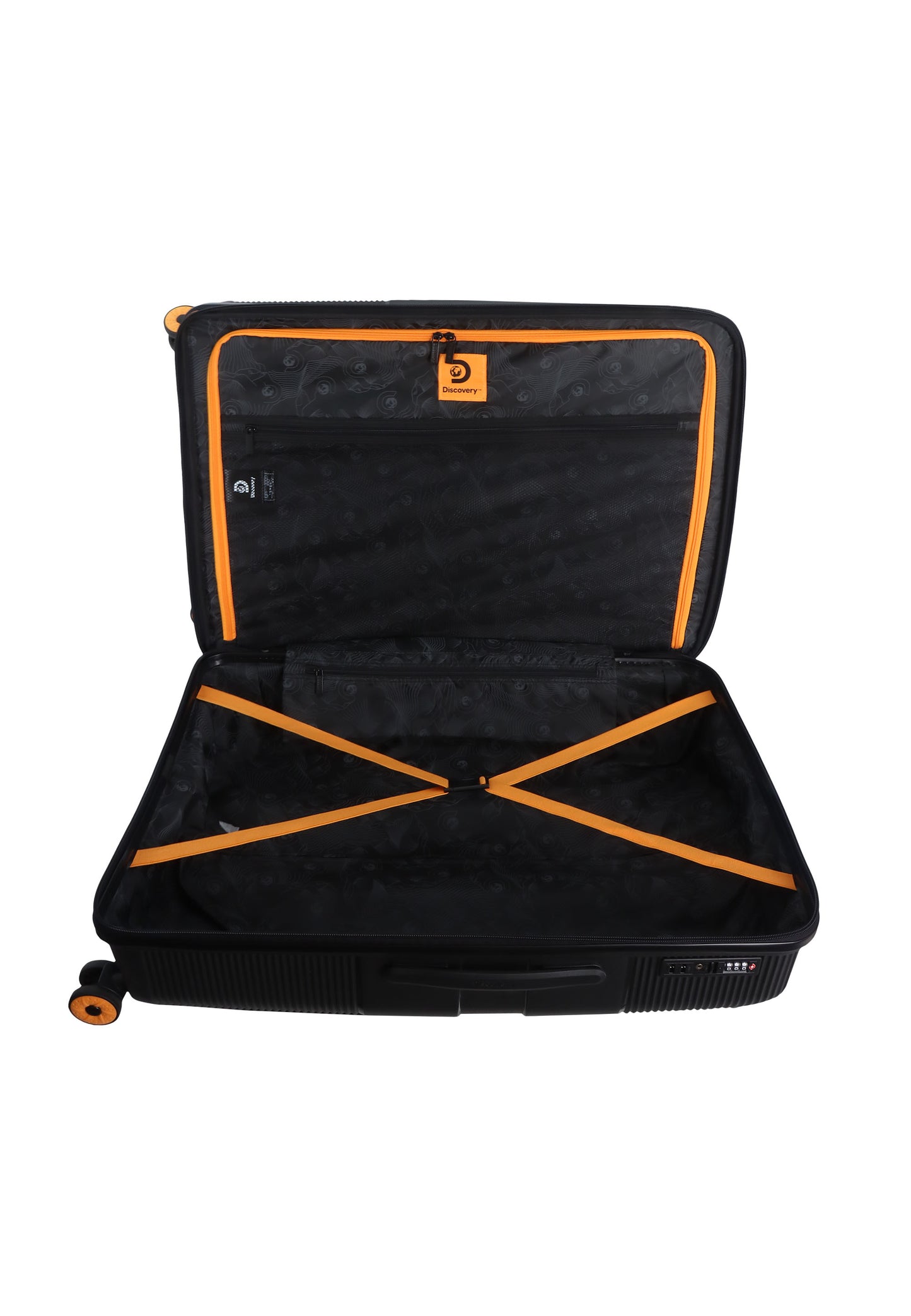 Discovery - Trails | Hartschalenkoffer / Trolley / Reisekoffer - L - 112 Liter - Schwarz