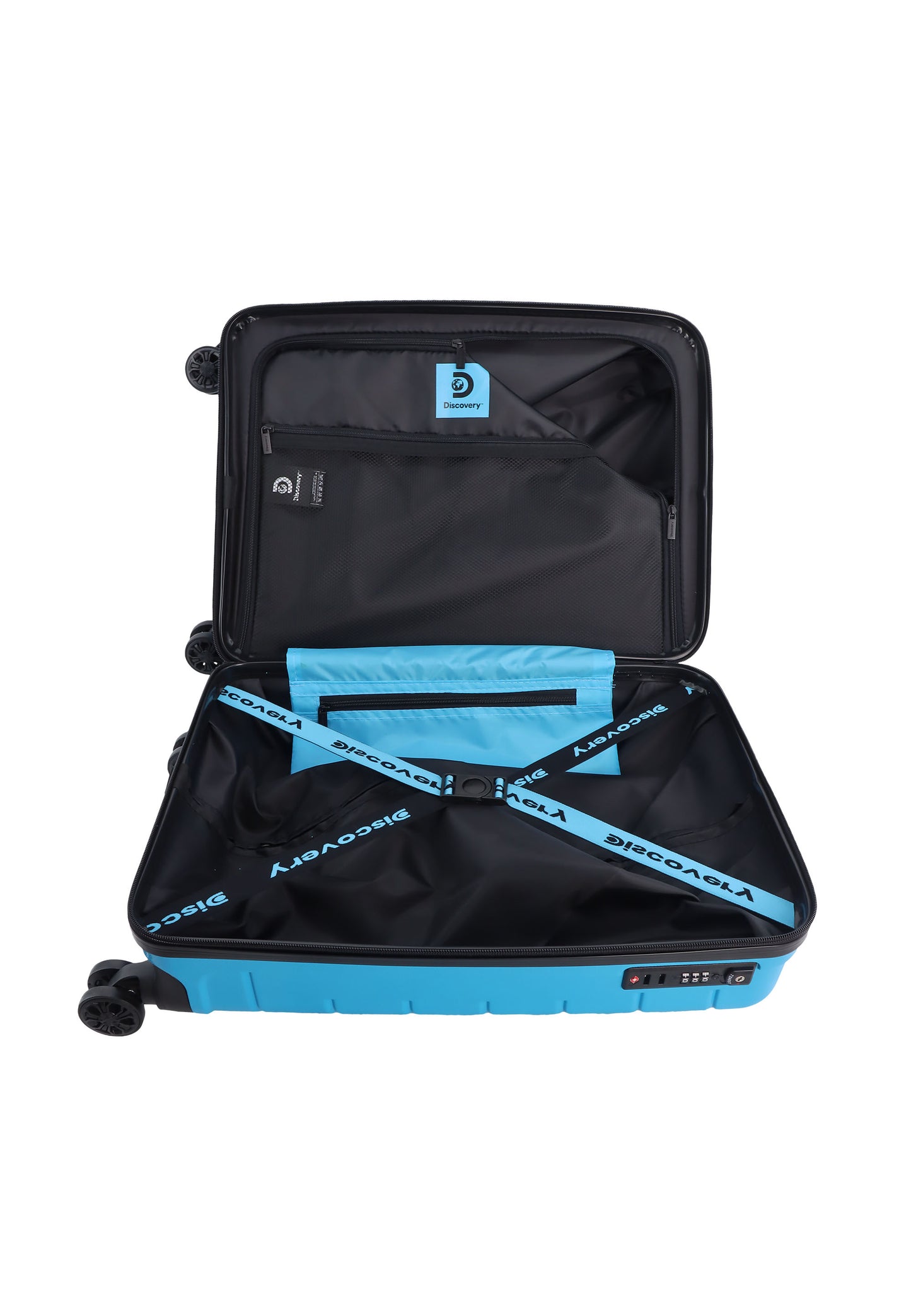 Discovery - Skyward | Handgepäck / Hartschalenkoffer / Trolley / Reisekoffer - 55 cm - S - Blau