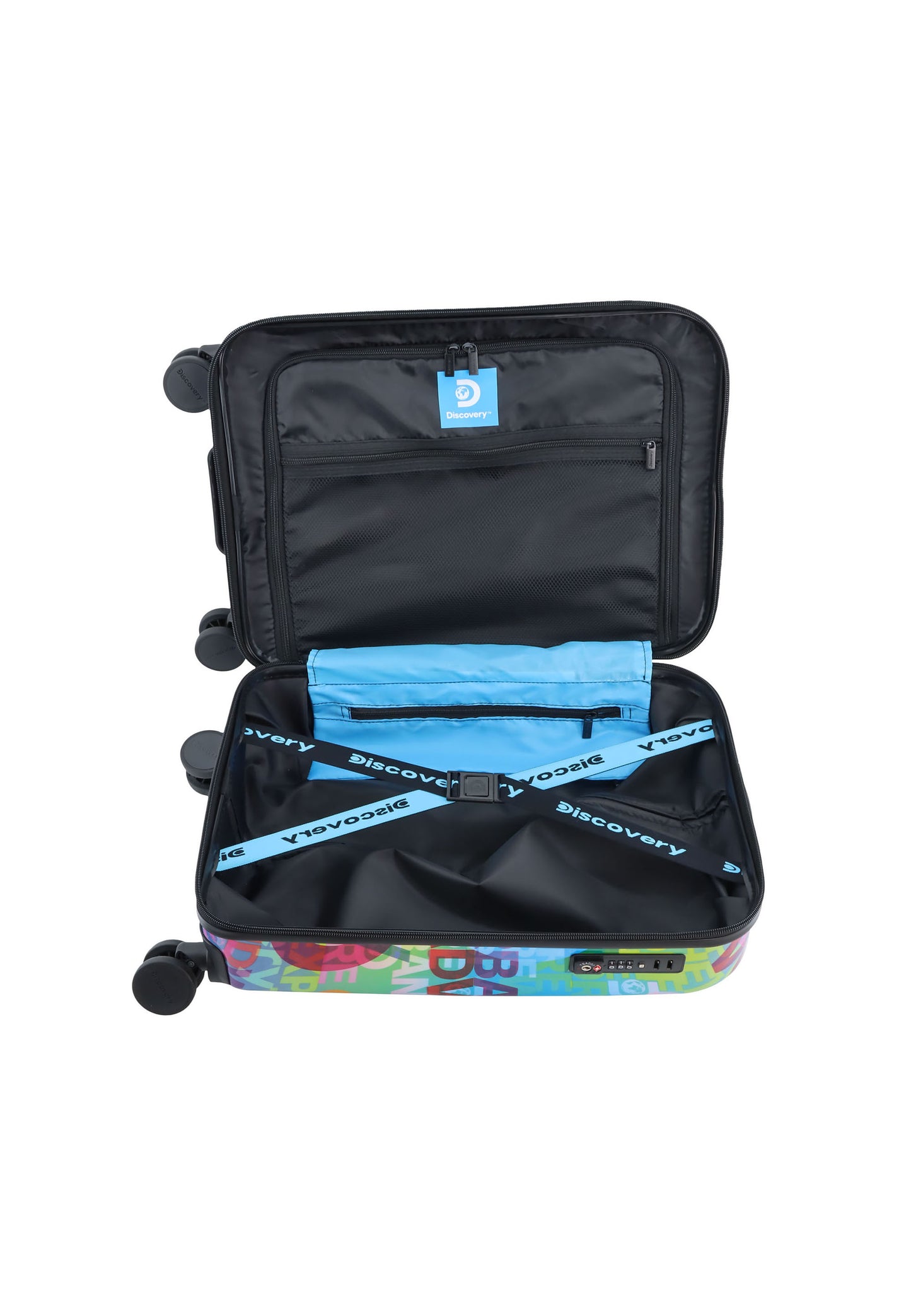 Discovery - Explore The World | Handgepäck / Hartschalenkoffer / Trolley / Reisekoffer - 55 cm - S