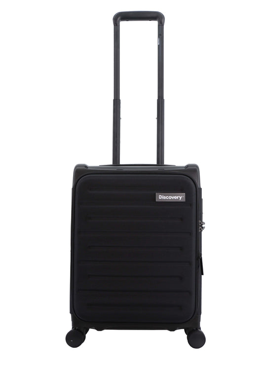 Discovery - Motion | Weichschalen-Handgepäck / Koffer / Trolley / Reisekoffer - 53 cm - S - Schwarz