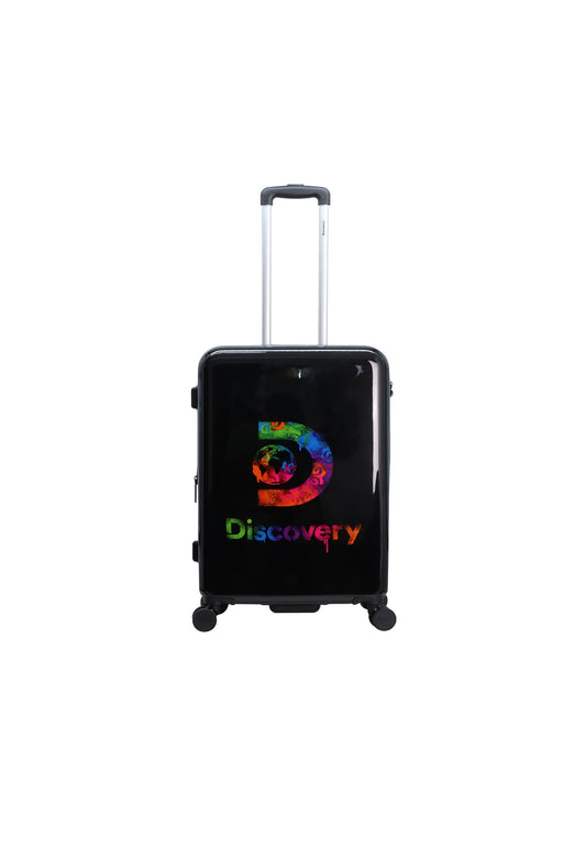 Discovery - Stencil | Hartschalenkoffer / Trolley / Reisekoffer - 67 cm - M - Schwarz