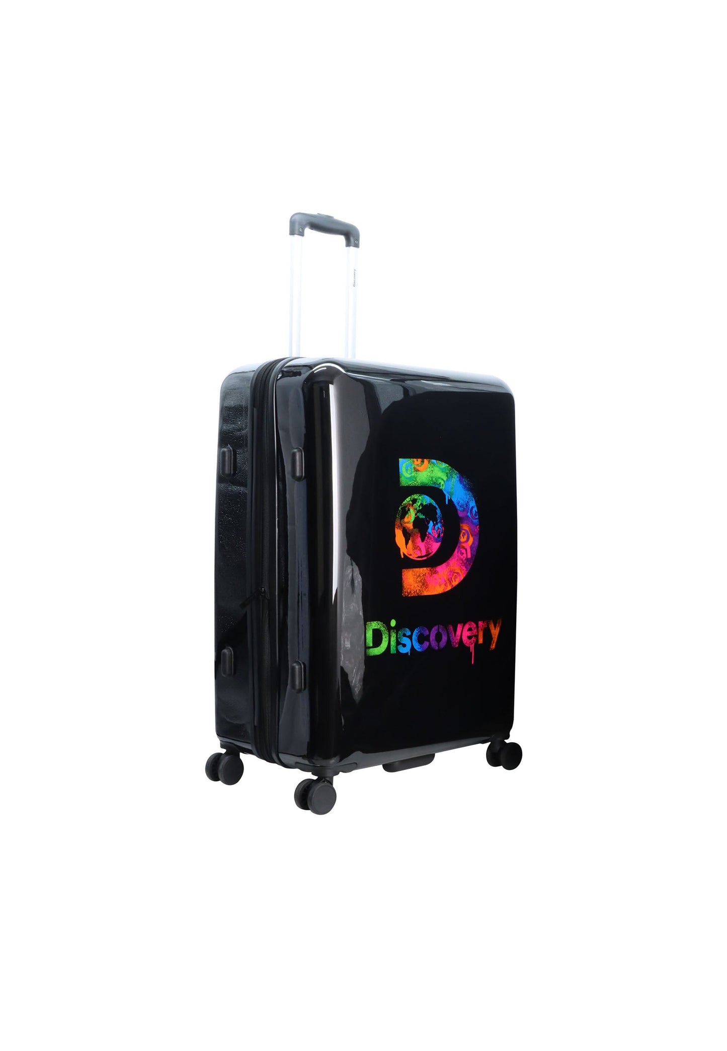 Discovery - Stencil | Hartschalenkoffer / Trolley / Reisekoffer - 77 cm - L - Schwarz