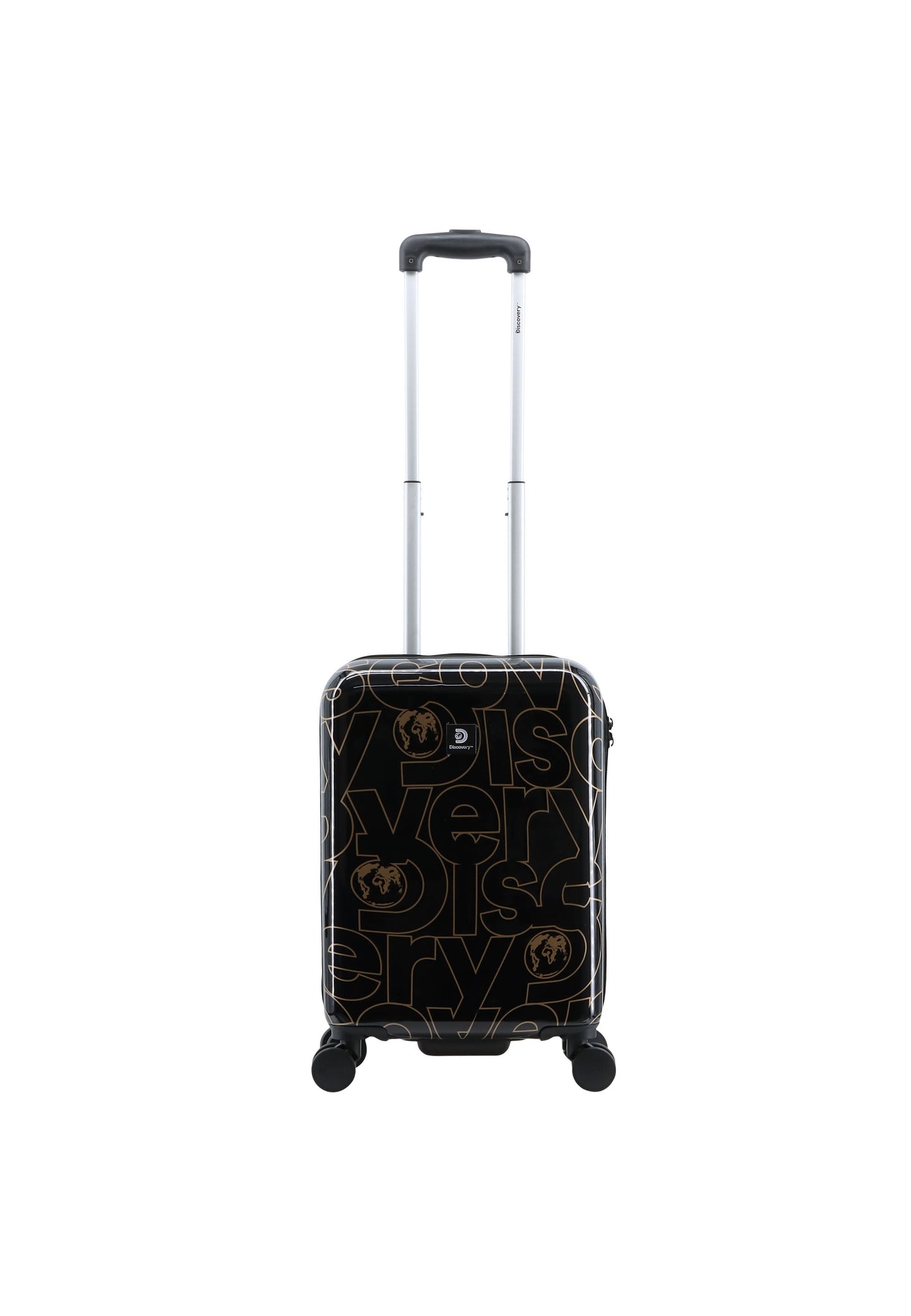 Discovery - Gold | Handgepäck / Hartschalenkoffer / Trolley / Reisekoffer mit Druck - 55 cm - S