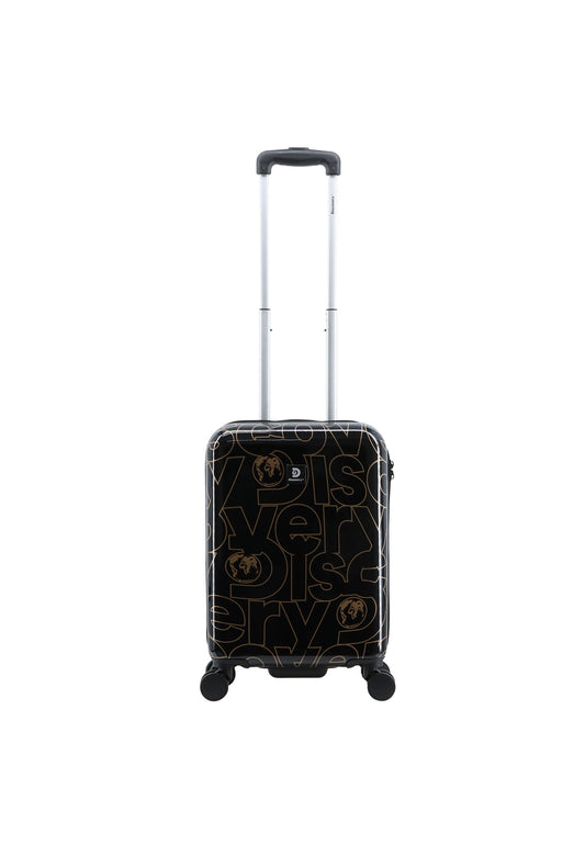 Discovery - Gold | Handgepäck / Hartschalenkoffer / Trolley / Reisekoffer mit Druck - 55 cm - S
