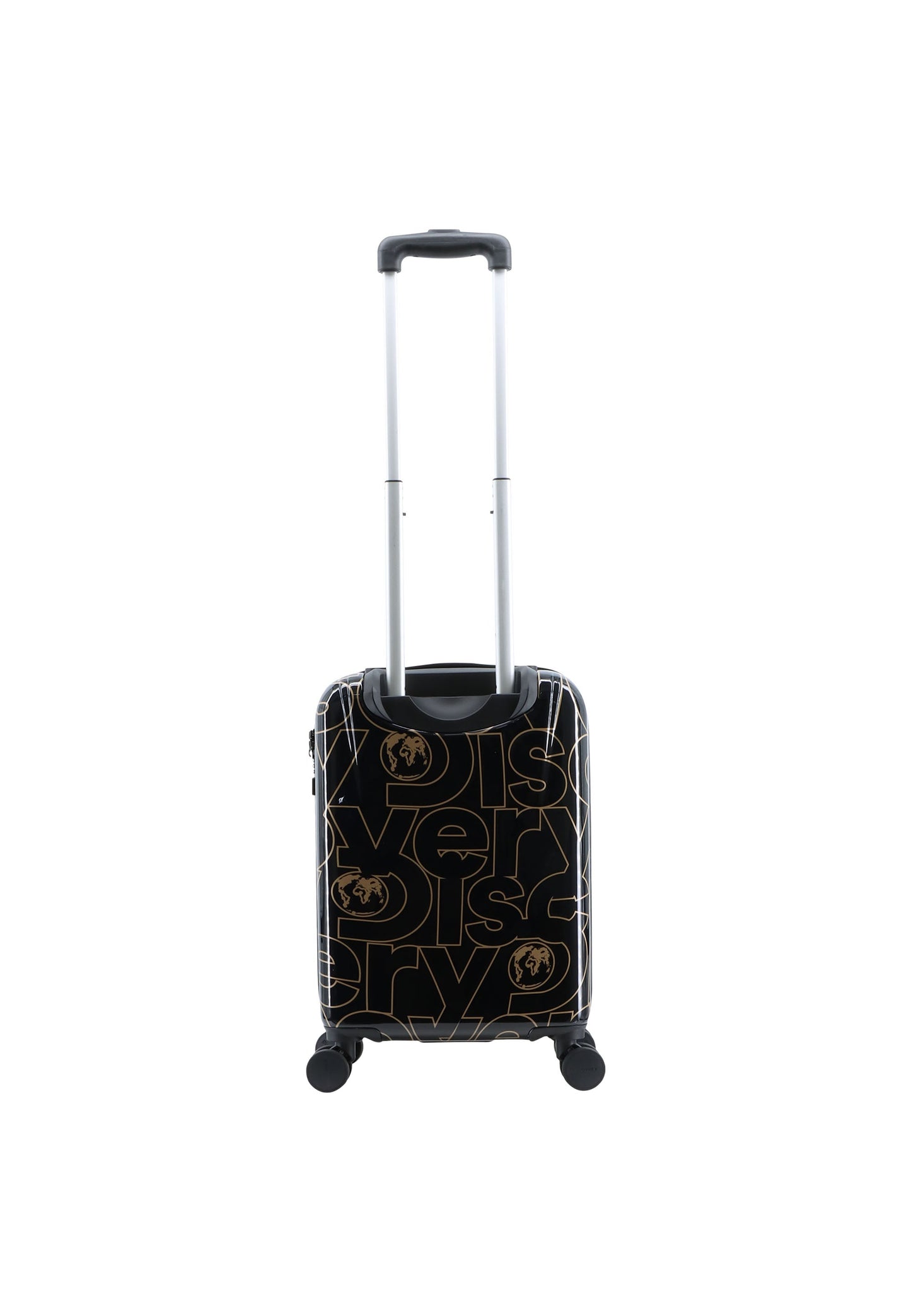 Discovery - Gold | Handgepäck / Hartschalenkoffer / Trolley / Reisekoffer mit Druck - 55 cm - S