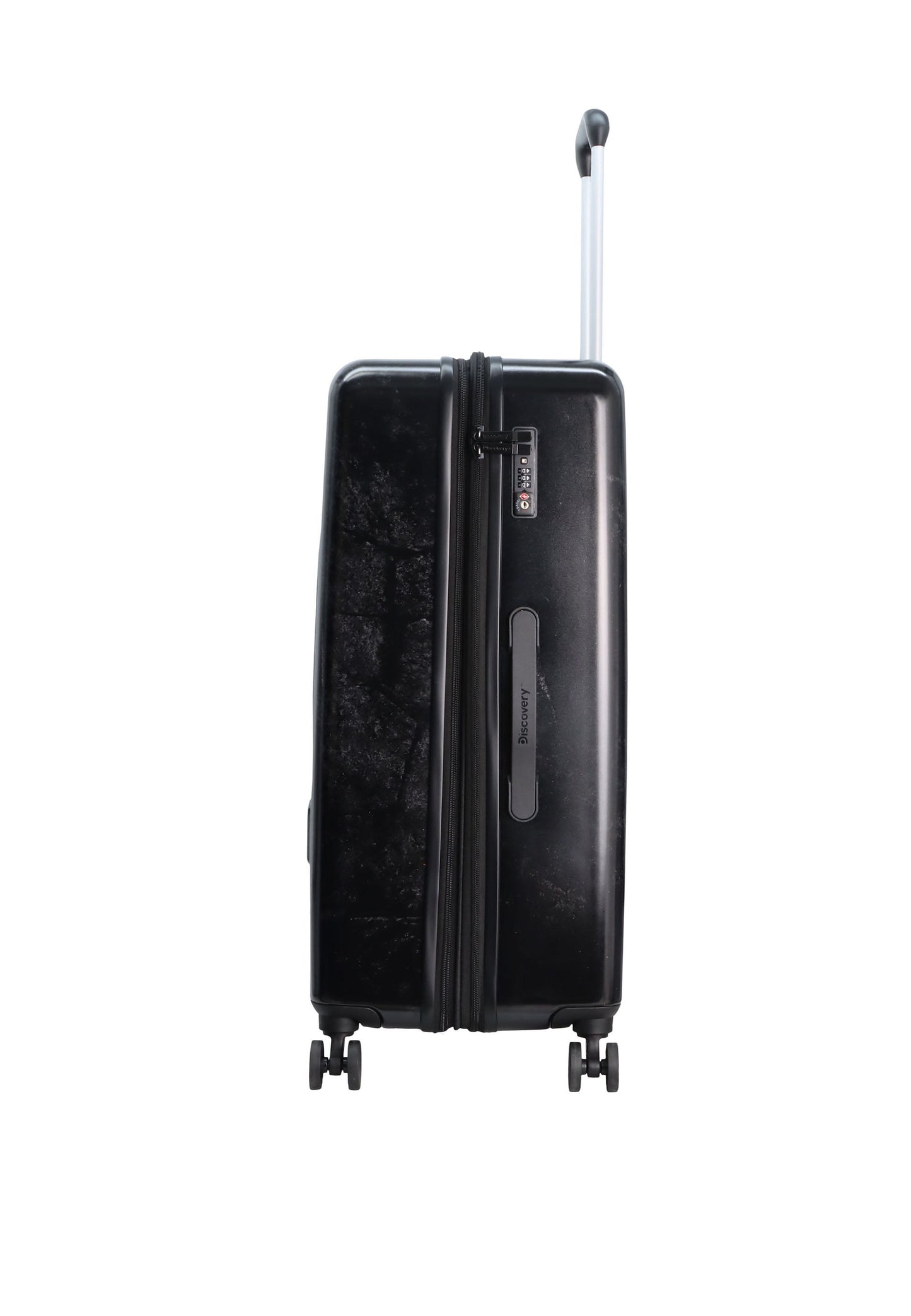 Discovery - Stone | Hartschalenkoffer / Trolley / Reisekoffer - 77 cm - L - Schwarz