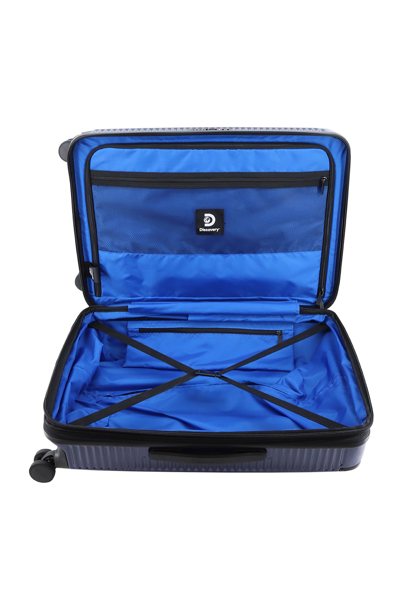 Discovery - Crossroad | Hartschalenkoffer / Trolley / Reisekoffer - M - Blau