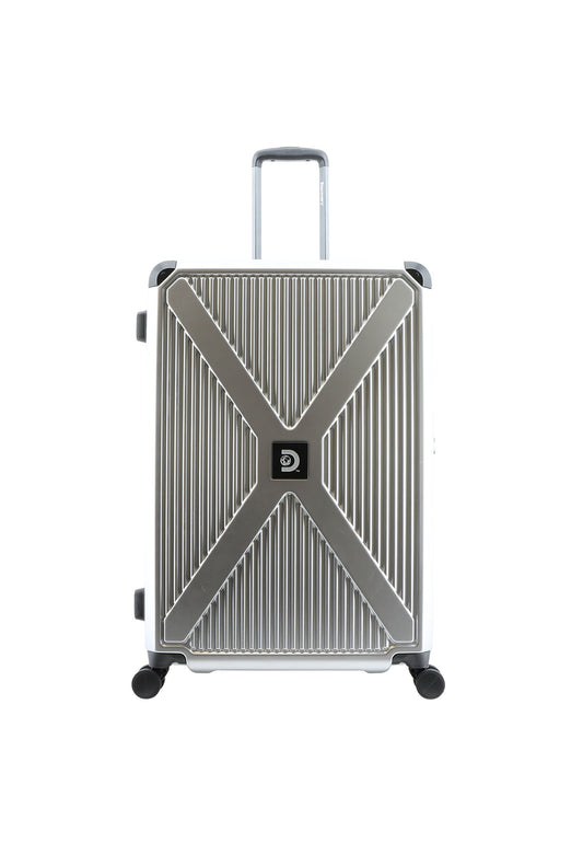 Discovery - Crossroad | Hartschalenkoffer / Trolley / Reisekoffer - M - Silber