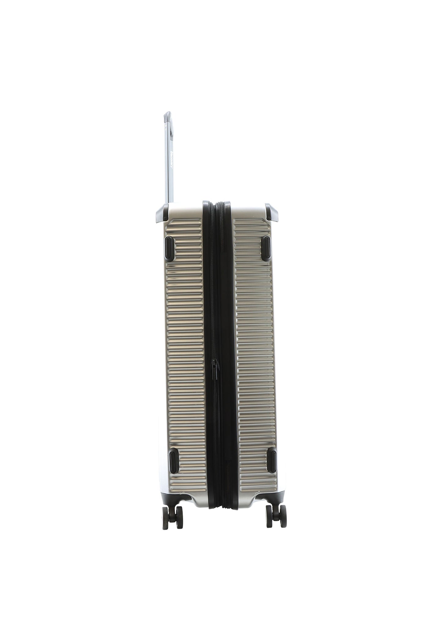 Discovery - Crossroad | Hartschalenkoffer / Trolley / Reisekoffer - M - Silber