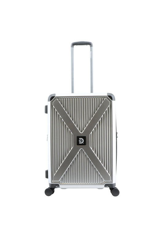 Discovery - Crossroad | Hartschalenkoffer / Trolley / Reisekoffer - L - 118 liter - Silber
