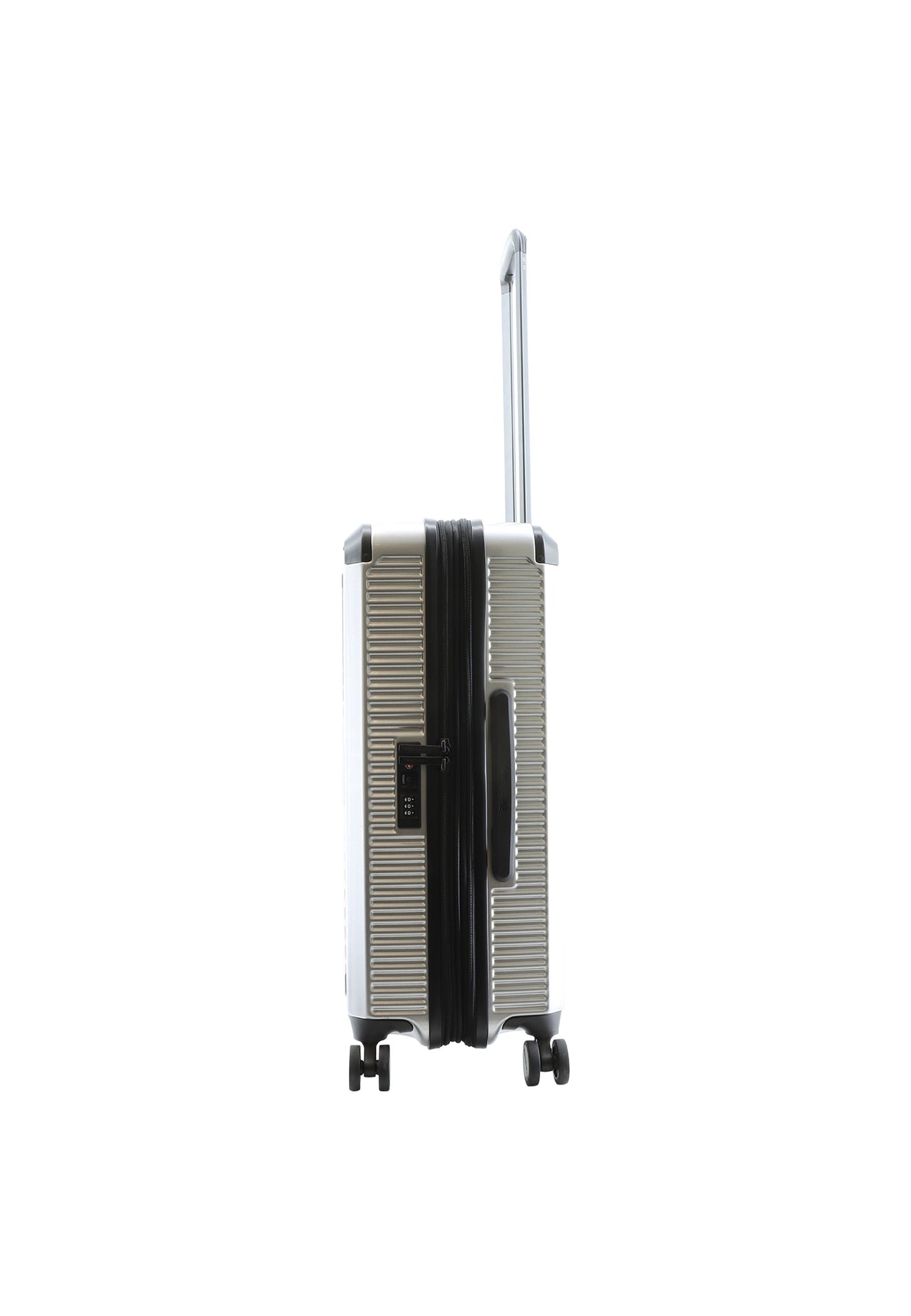 Discovery - Crossroad | Hartschalenkoffer-Set 3-teilig / Trolley-Set / Reisekoffer-Set - (S/M/L) - Silber