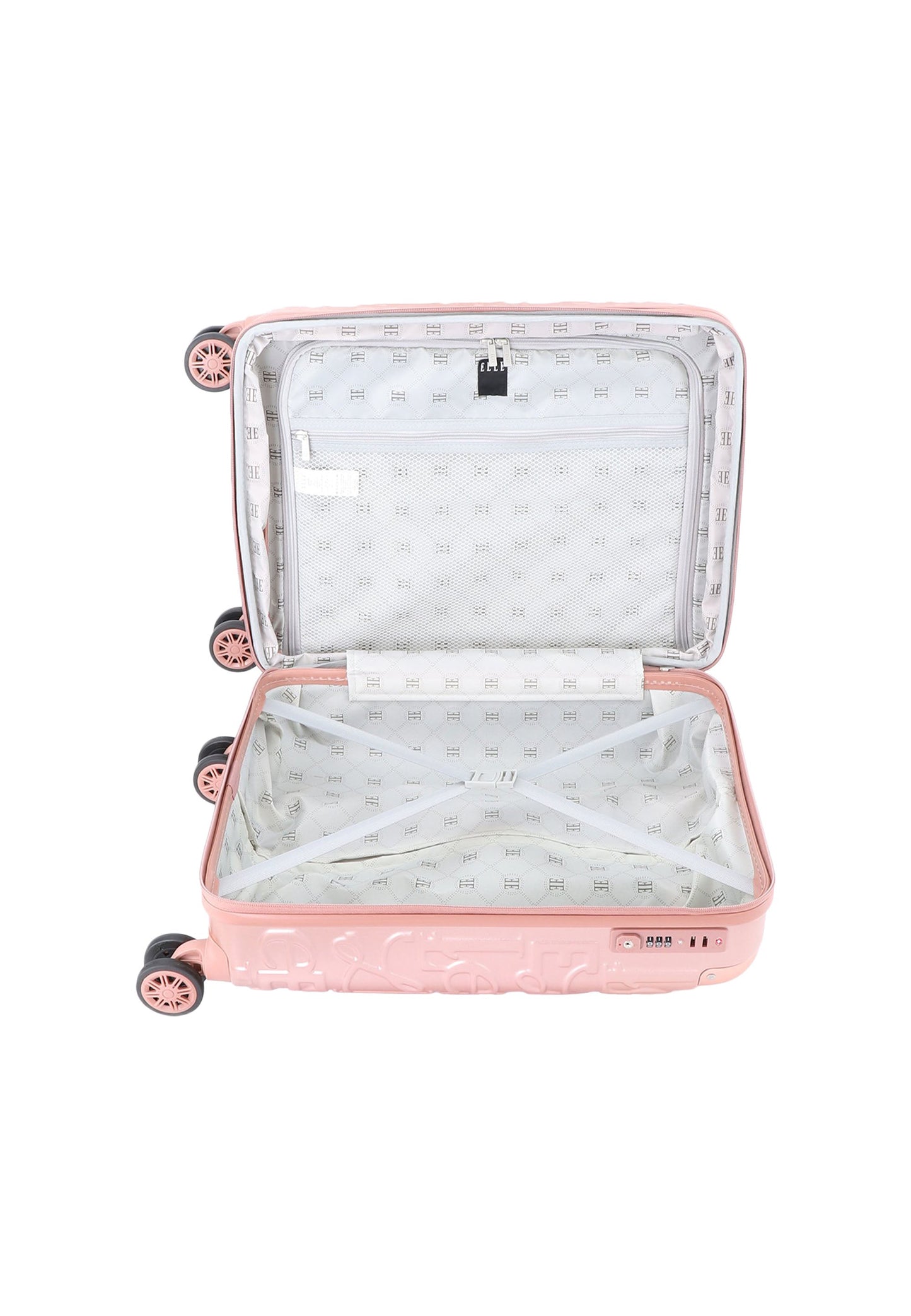 ELLE Alors Handgepäck Hartschalenkoffer / Trolley / Reisekoffer (Small) - Rosa