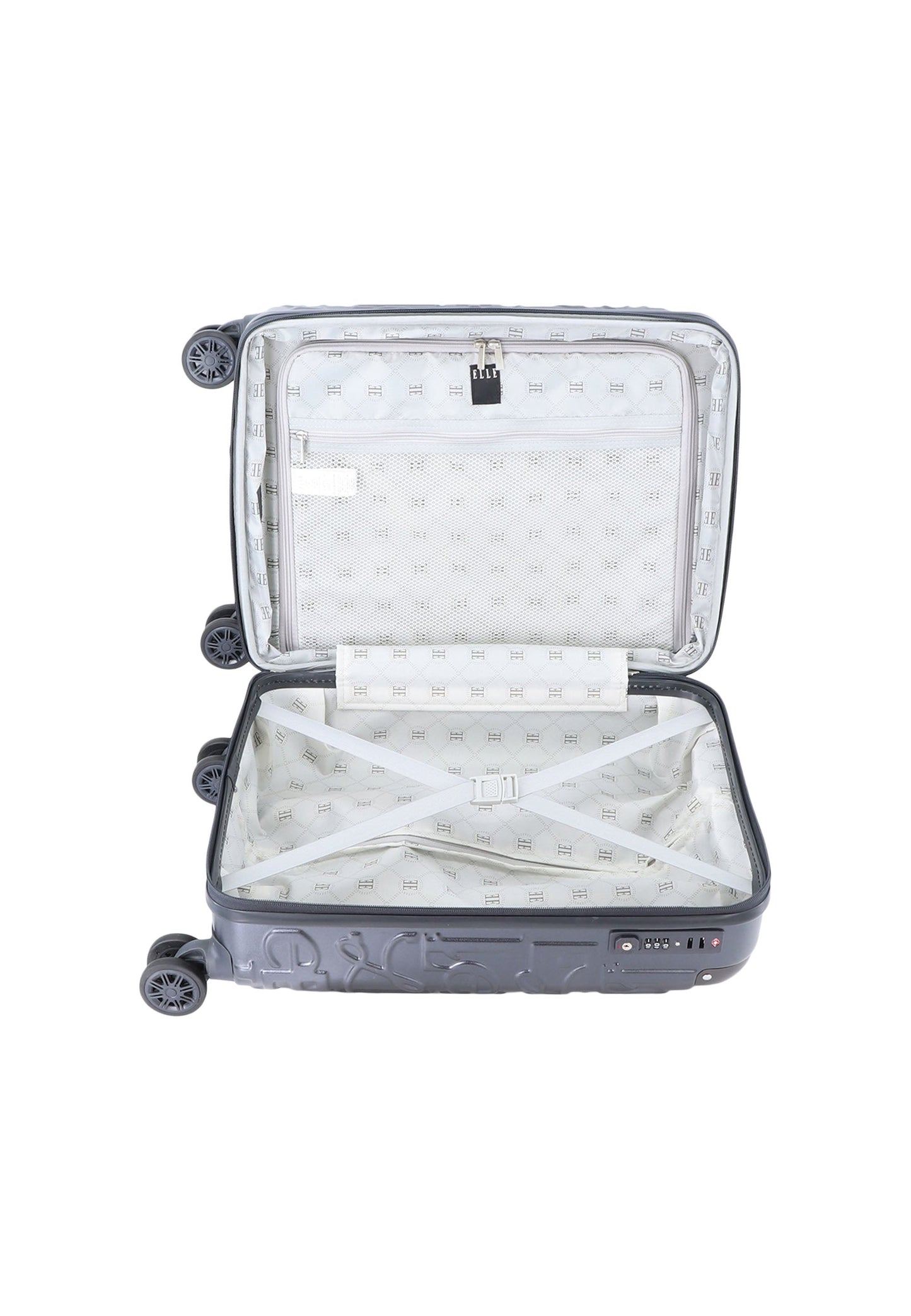 ELLE Alors Handgepäck Hartschalenkoffer / Trolley / Reisekoffer (Small) - Anthrazit
