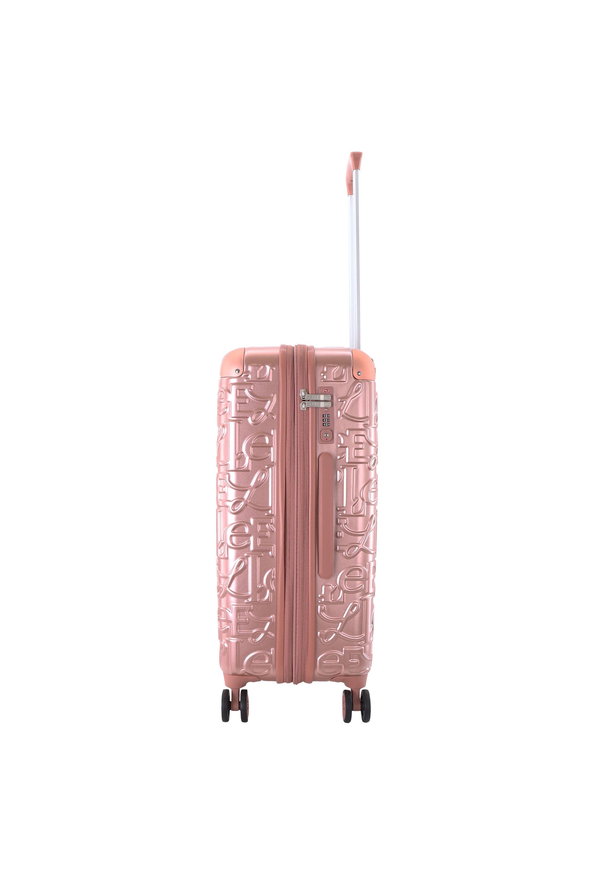 ELLE Alors Hartschalenkoffer / Trolley / Reisekoffer (Medium) - Rosa