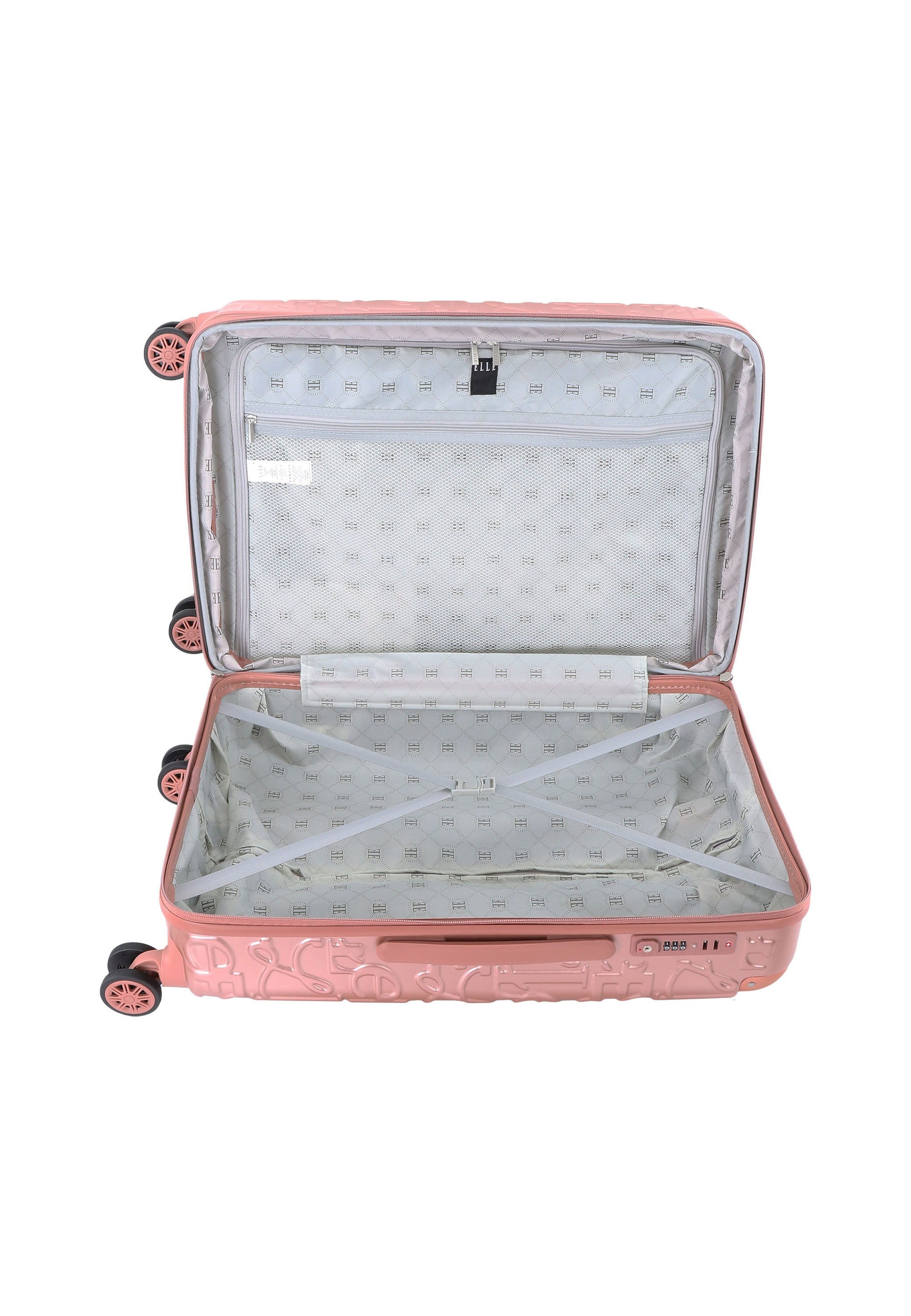 ELLE Alors Hartschalenkoffer / Trolley / Reisekoffer (Medium) - Rosa
