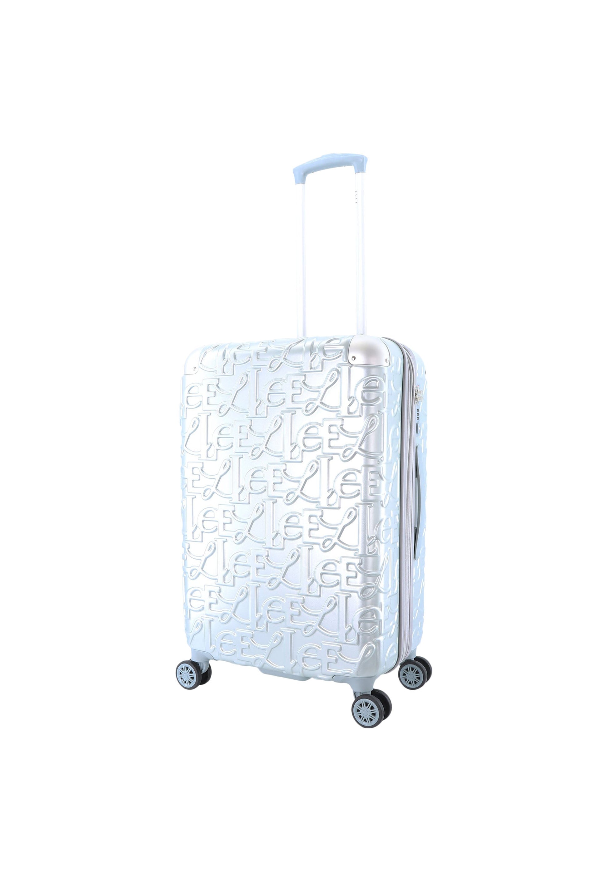 ELLE Alors Hartschalenkoffer / Trolley / Reisekoffer (Medium) - Silber