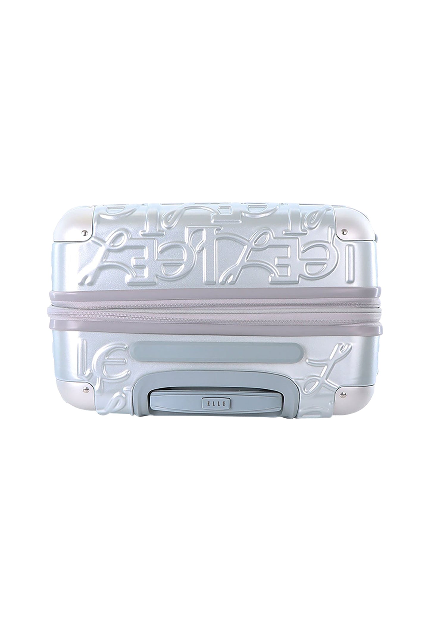 ELLE Alors Hartschalenkoffer / Trolley / Reisekoffer (Medium) - Silber