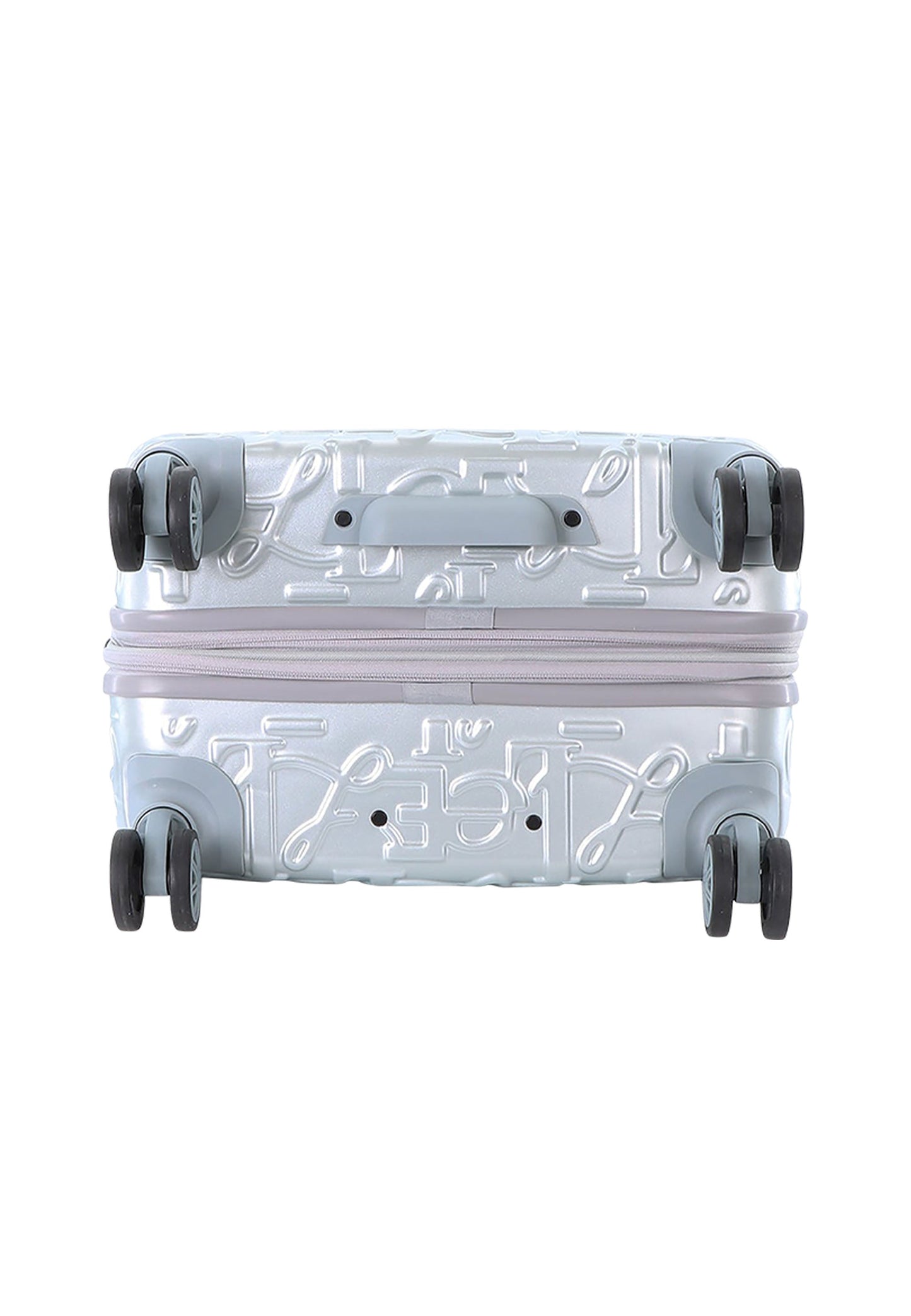 ELLE Alors Hartschalenkoffer / Trolley / Reisekoffer (Medium) - Silber