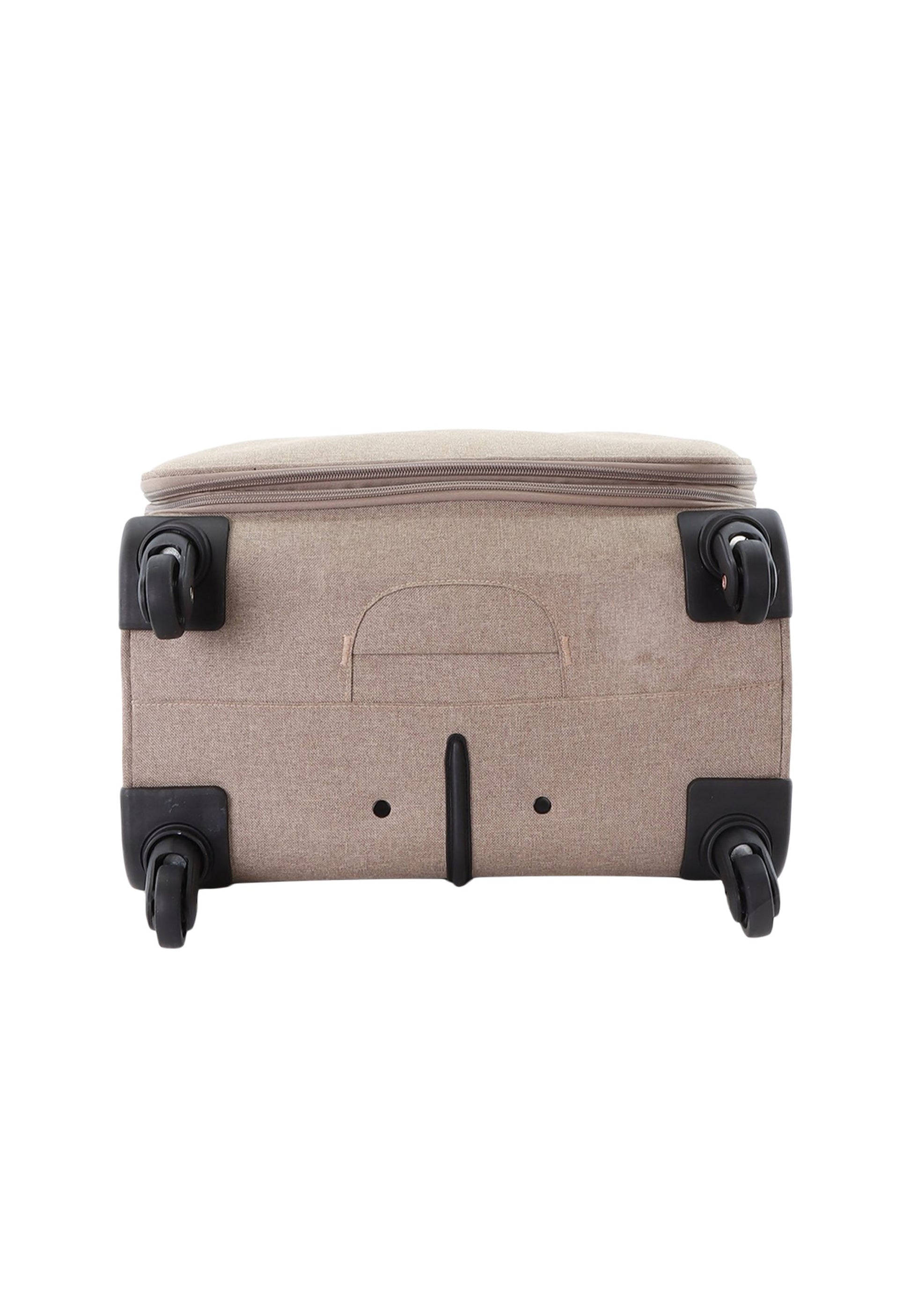 ELLE Pledge Weichschalenkoffer / Trolley / Reisekoffer (Medium) Beige