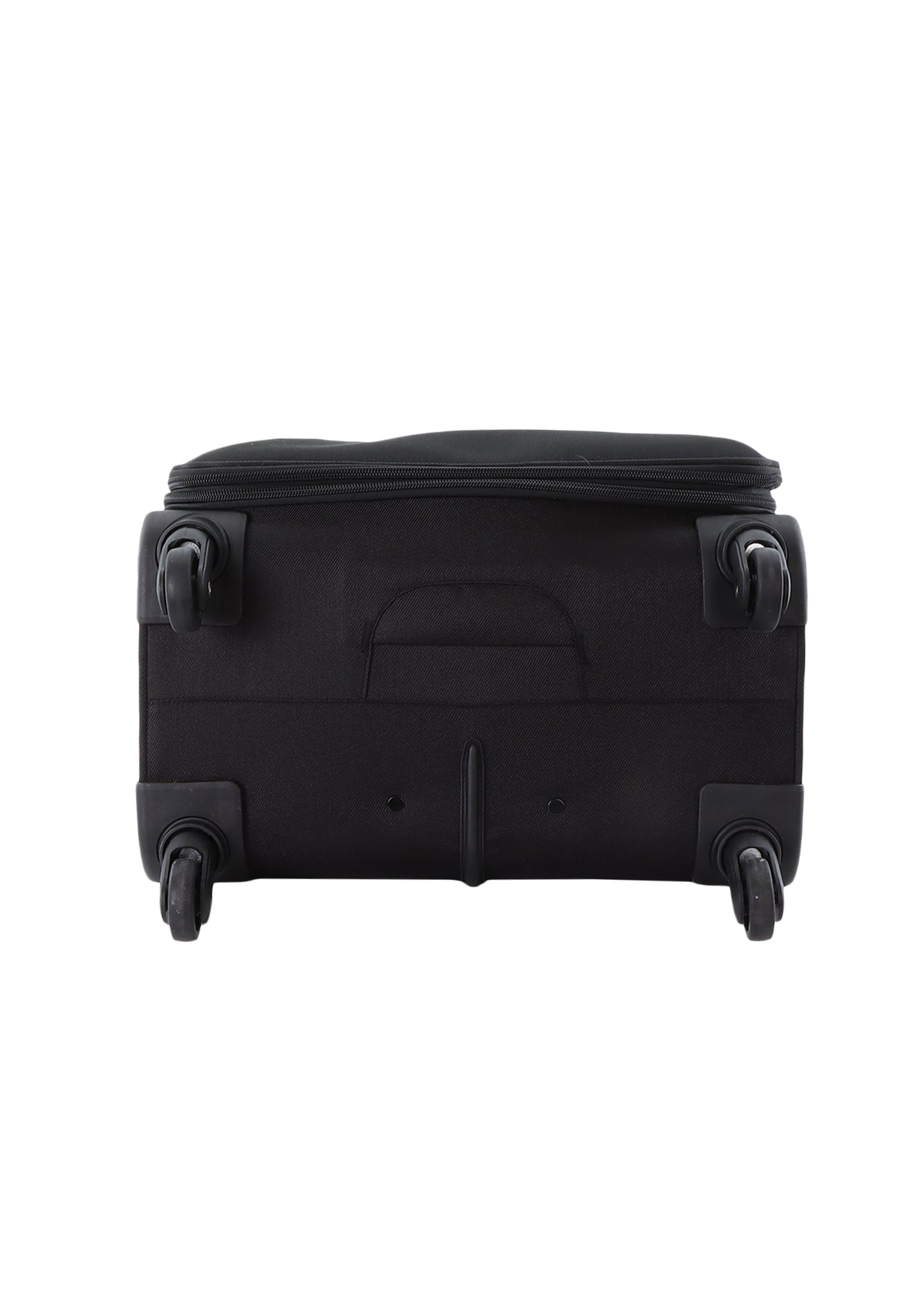 ELLE Mode Weichschalenkoffer / Trolley / Reisekoffer (Medium) Schwarz
