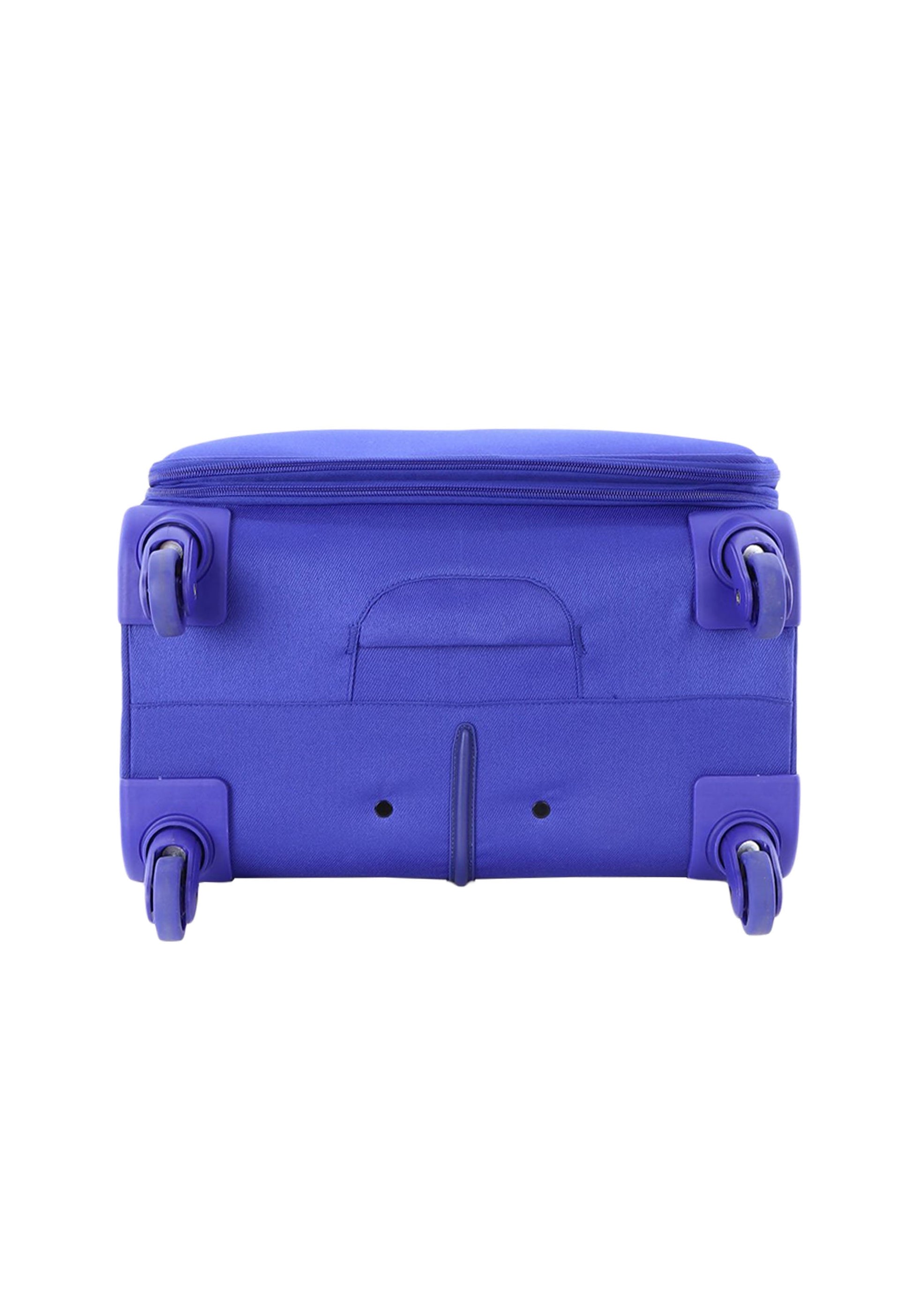 ELLE Mode Weichschalenkoffer / Trolley / Reisekoffer (Medium) Blau