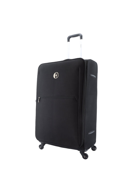 ELLE Mode Weichschalenkoffer / Trolley / Reisekoffer (Large) Schwarz