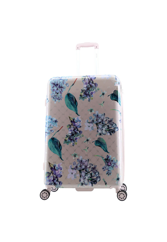 ELLE Floret Hartschalenkoffer / Trolley / Reisekoffer (Large) Lilac
