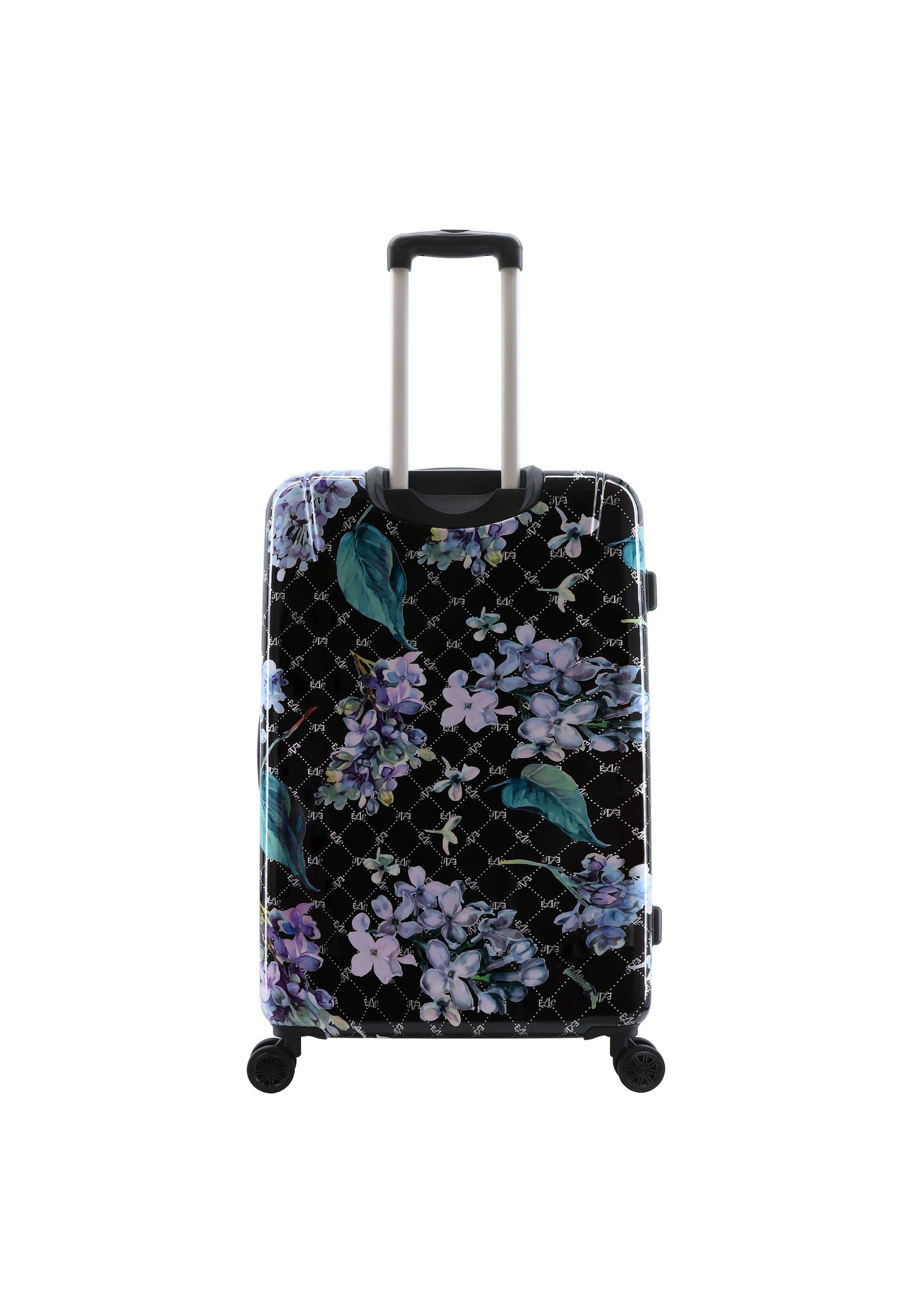 ELLE Floret Hartschalenkoffer / Trolley / Reisekoffer (Large) Schwarz