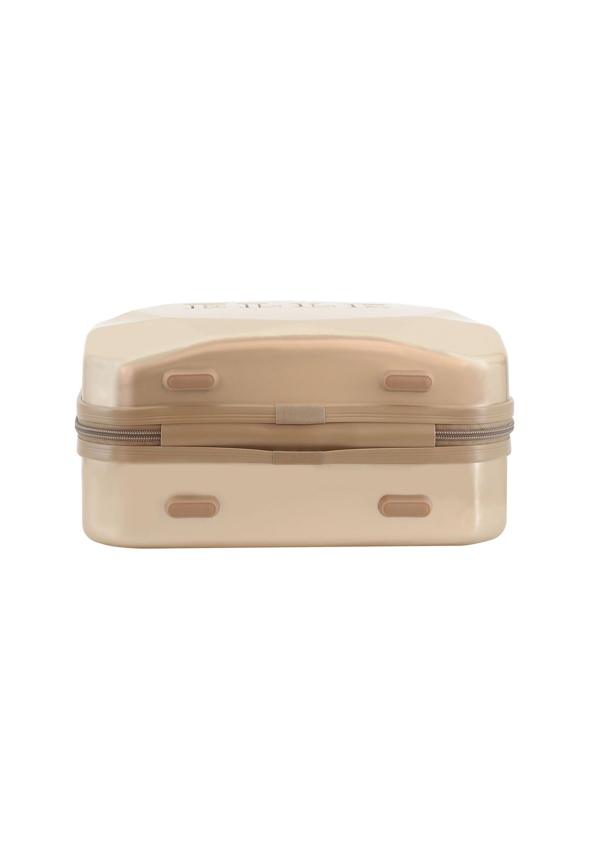 ELLE Diamond Toilettentasche / Kosmetiktasche Taupe