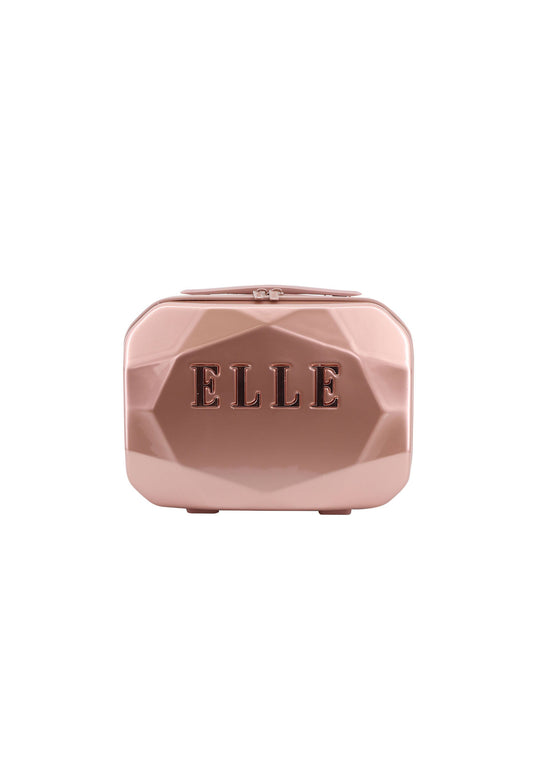 ELLE Diamond Toilettentasche / Kosmetiktasche Roségold